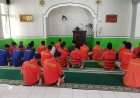 Tingkatkan Keimanan, Rutan Wonosobo Gelar Salat Dhuha dan Tausiyah Bersama Petugas Kemenag